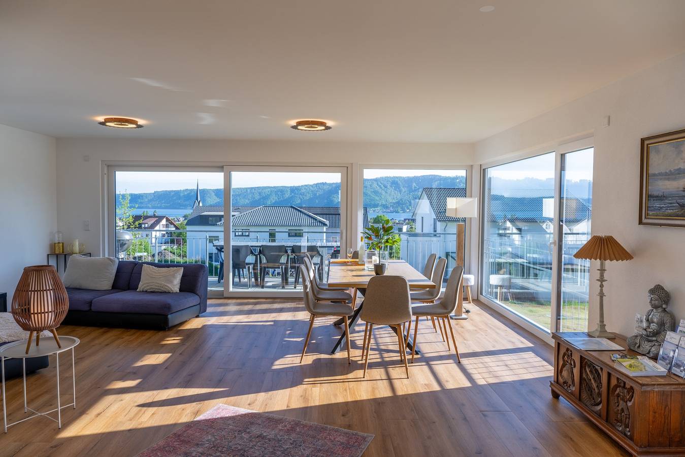 Ferienwohnung Aura mit Terrasse, Garten und Wi-Fi in Bodman-Ludwigshafen, Landkreis Konstanz