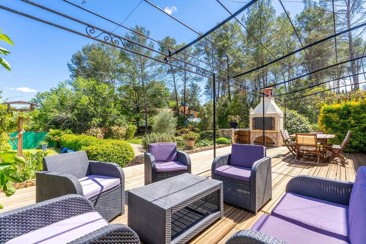 Location de vacances pour 6 personnes, avec terrasse ainsi que piscine et jardin à Draguignan - 2