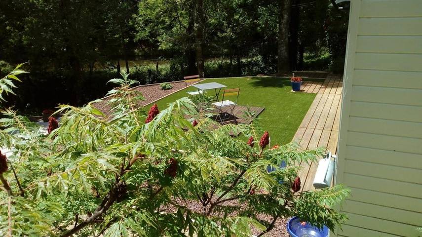 Appartement de vacances pour 2 personnes, avec jardin ainsi que piscine et vue - 1