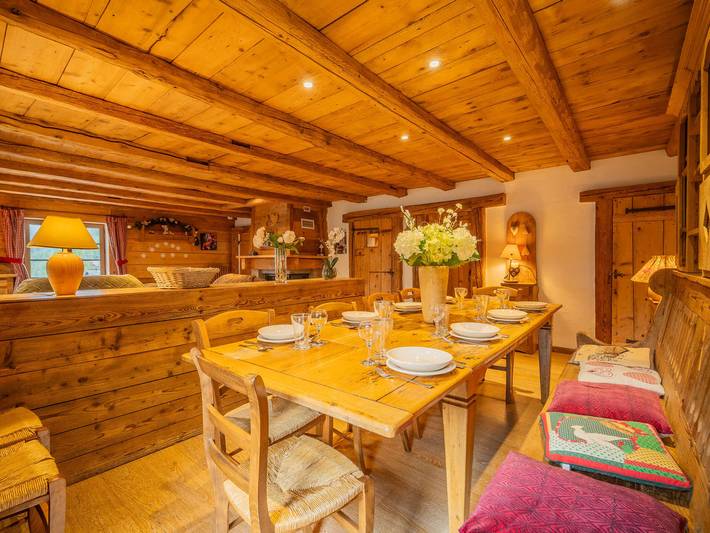 Chalet pour 10 personnes, avec balcon à La Clusaz - 2