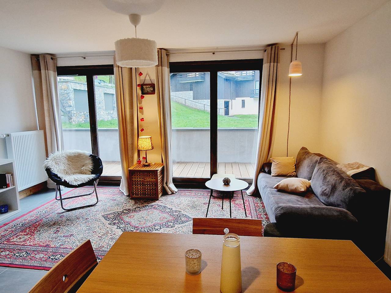 Ganze Wohnung, Gemütliche Wohnung im Zentrum, nahe Pisten, Parkplatz, Wlan in La Plagne, Aime-la-Plagne