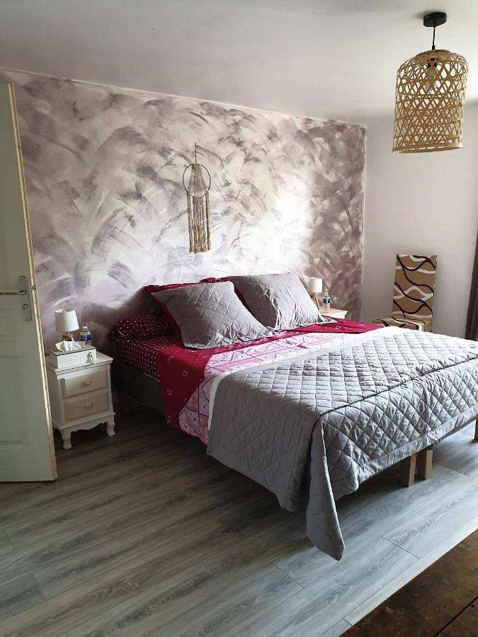 Double Room with Garden View in Rochefort-en-Terre, Région de Vannes