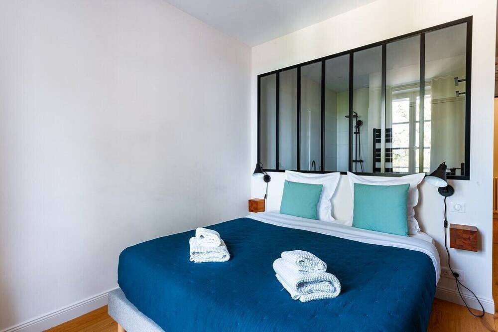 Gîte-Vineyard view-Baño privado-Meublé de tourisme **** in Sarrians, Vaucluse