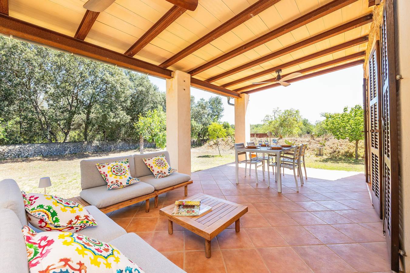Ferienhaus 'Na Berganta' mit privater Terrasse, privatem Garten und Wlan in Artà, Mallorca Osten