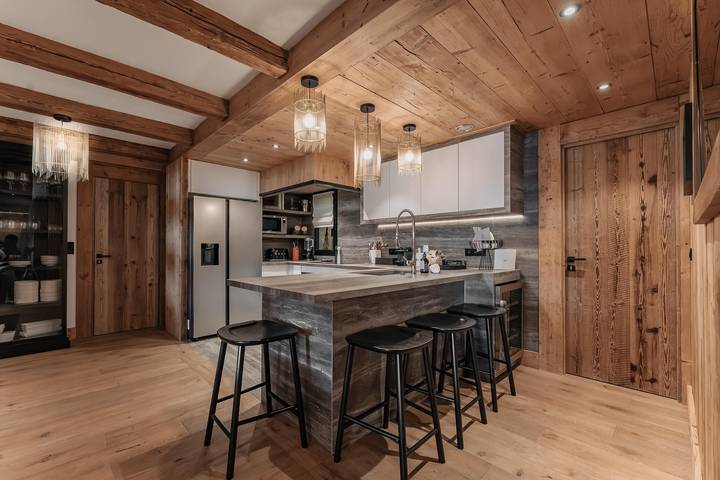 Gîte pour 10 personnes, avec terrasse et balcon/terrasse à Val-d'Isère - 4