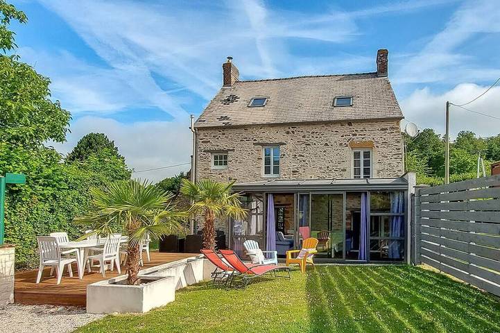 Maison de vacances pour 6 personnes, avec jardin à Donnay