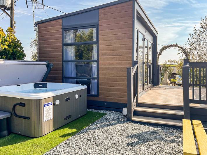 Lodge voor 2 personen, met tuin in Cumbria
