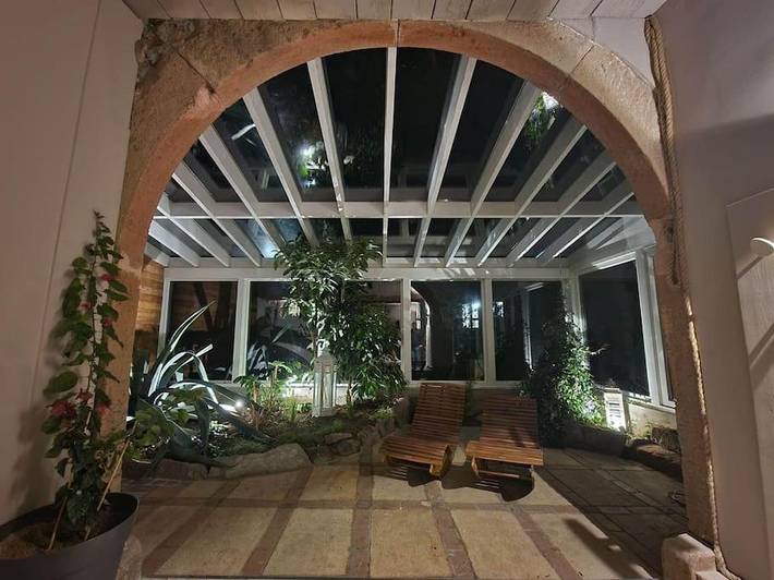 Location de vacances pour 4 personnes, avec Jacuzzi et Terrasse ainsi que Jardin et Vue à Ban-de-Laveline