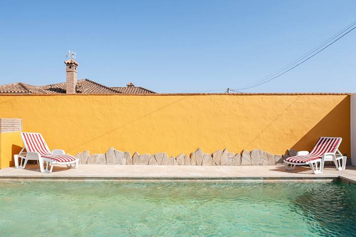 Familienorientiertes Ferienhaus "Casa Chiqui" mit Pool, WLAN & Klimaanlage in Conil de la Frontera, Costa de la Luz
