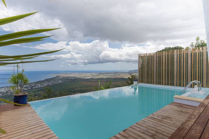Villa pour 12 personnes, avec piscine et terrasse sur l' Île de la Réunion