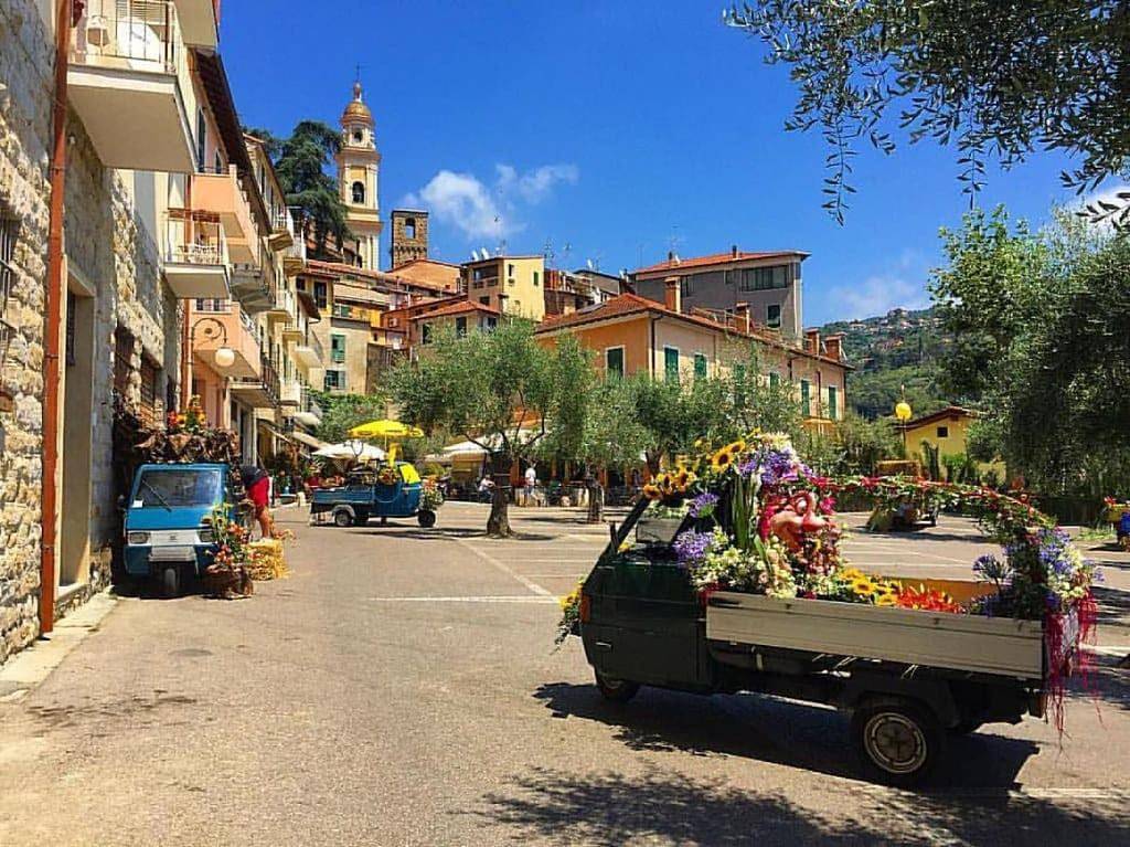 Appartement entier, " La Piazzetta " in Vallebona, Riviera di Ponente