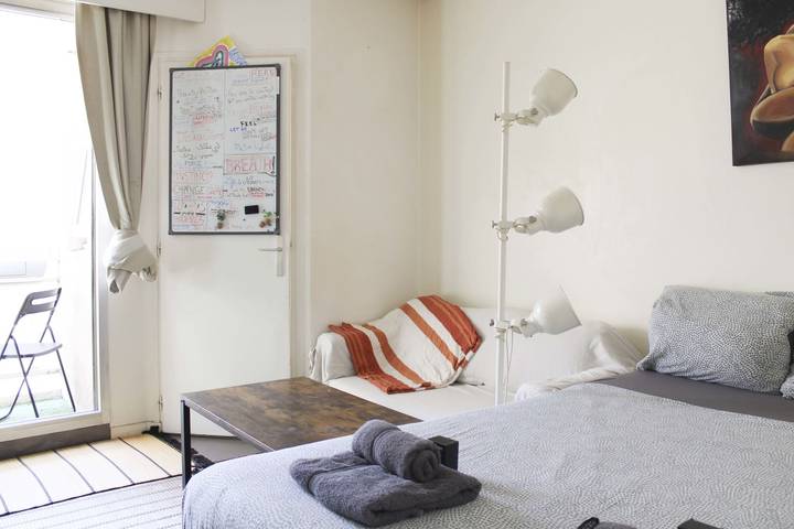 Studio pour 2 personnes, avec balcon