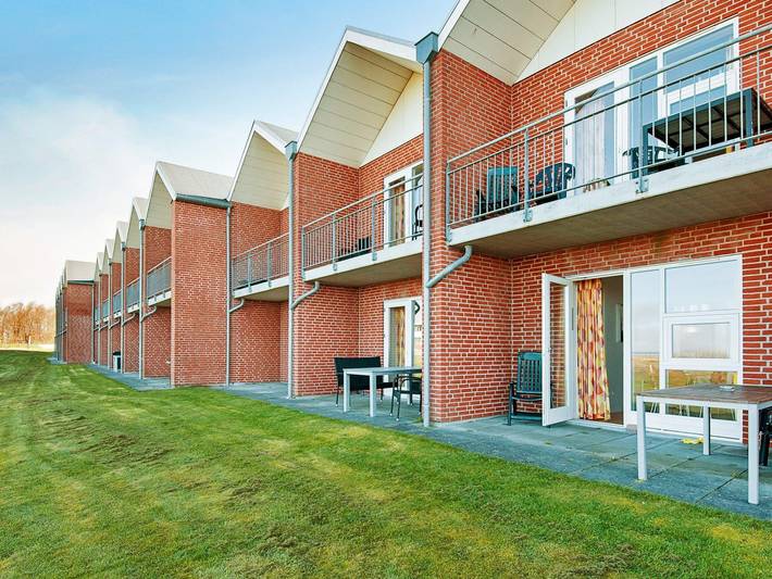 Ferienhaus für 6 Personen, mit Meerblick und Balkon in Højer