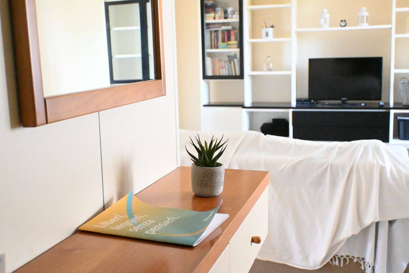 Appartement entier, P072 – Porto Recanati, comfortable three-room apartment just steps from the sea in Scossicci, Côte Adriatique Marken