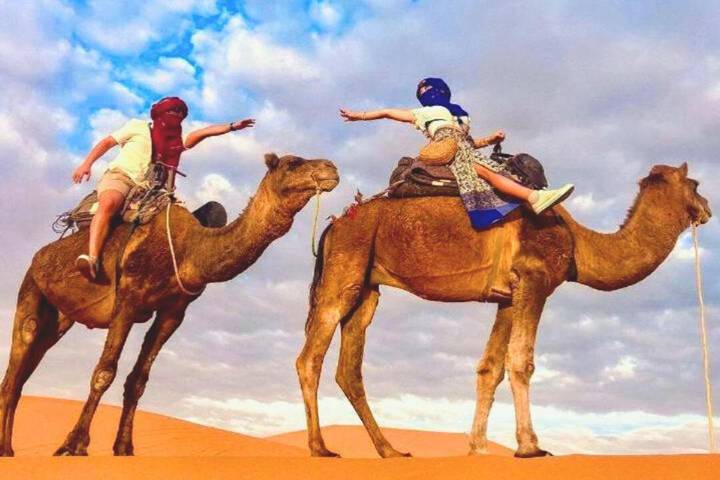 Camping für 2 Personen, mit Ausblick in Marokko