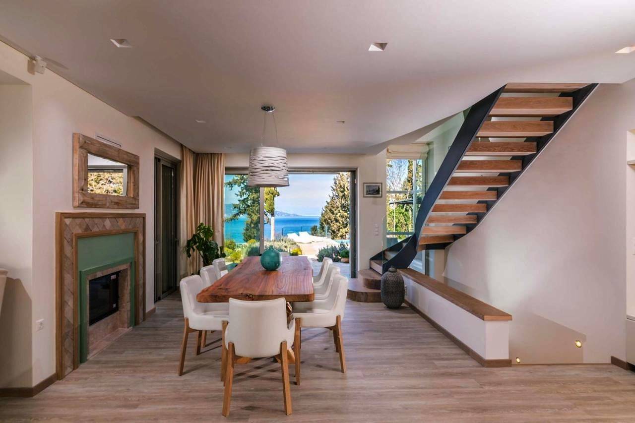 Melithea Seaview Villa with Private Pool in Alepou, Corfu (city)