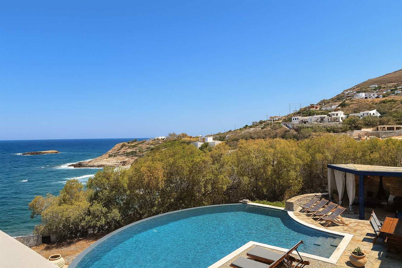 Ganze Wohnung, Ferienwohnung für 10 Personen mit Pool in Regionalbezirk Ostattika