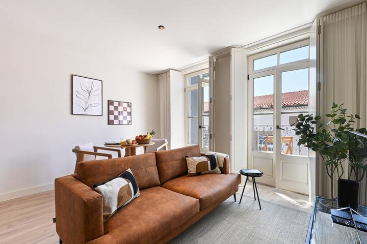 Apartamento estúdio para 2 pessoas, com varanda em Braga