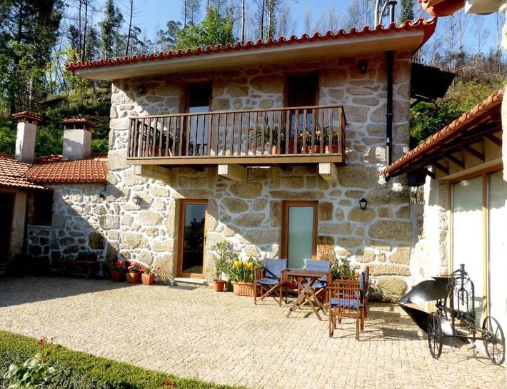 Casa de férias para 4 pessoas, com Varanda e Terraço e ainda Jardim and Vista em Vale de Cambra