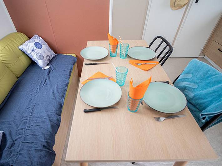 Mobil home pour 4 personnes, avec bassin pour enfant à La Plaine-sur-Mer - 4