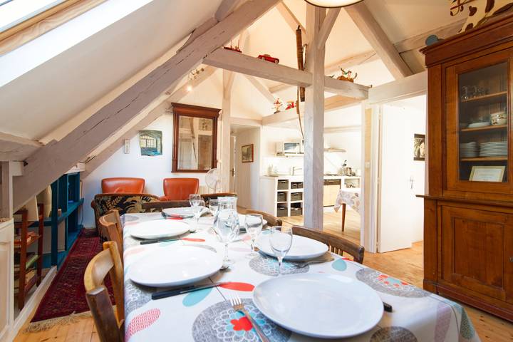 Appartement entier, Aux Trois Matelots - À 9 min à pied de la plage in Courseulles-sur-Mer, Région de Caen