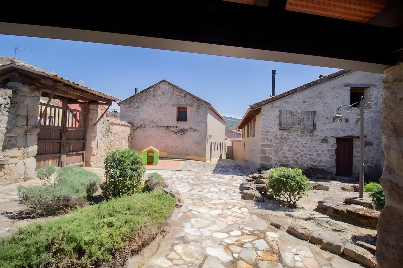 Casa de Campo 'El Portalón De Fresnedilla' com Piscina Privada, Terraço e Wi-Fi in Fresnedilla, Ávila Província