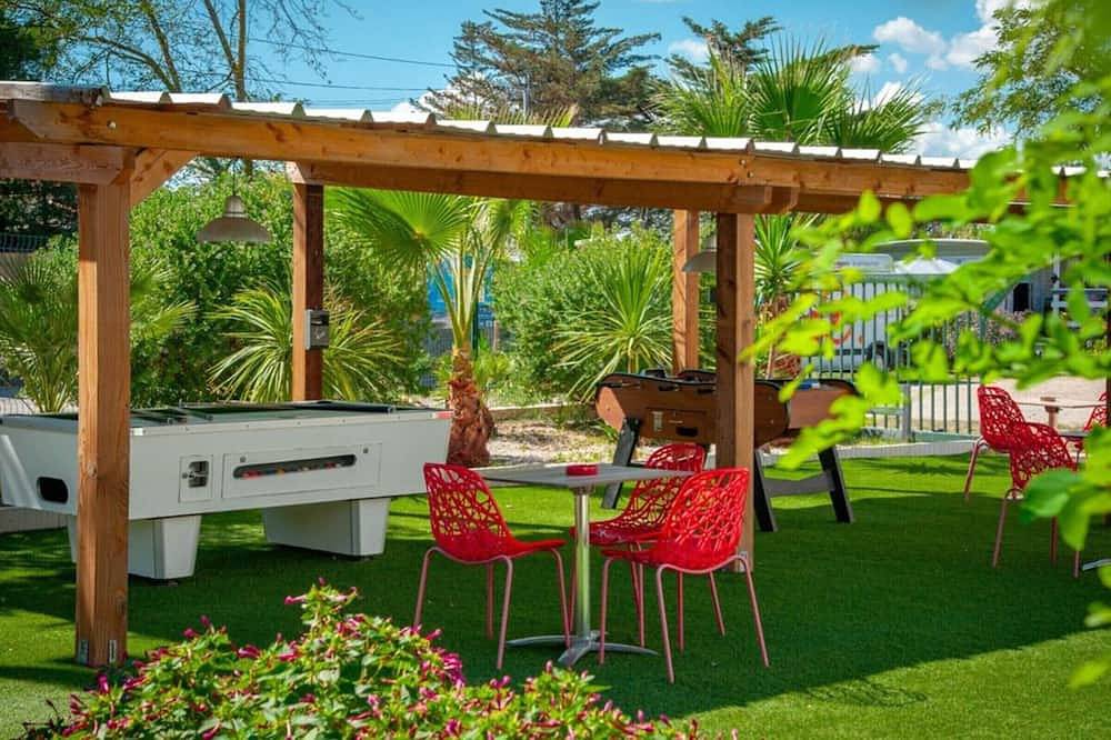 Mobile-home avec terrasse pour 4, cuisine équipée in Marseillan, Côte méditerranéenne (France)
