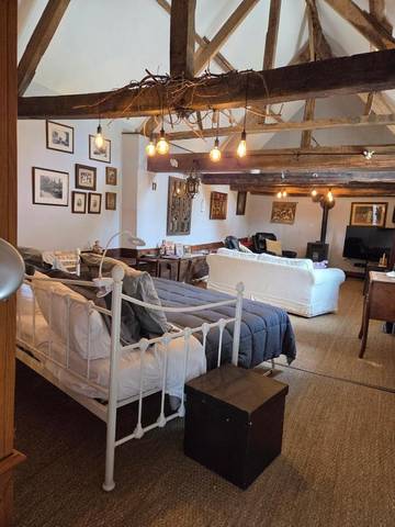 Cottage pour 6 personnes, avec vue ainsi que jardin et piscine à Buais