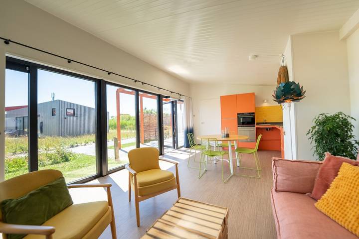 Ferienhaus für 4 Personen, mit Balkon/Terrasse und Terrasse sowie Garten in Holländische Küste - 4
