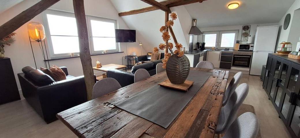 Ferienwohnung für 9 Personen, mit Ausblick und Garten sowie Seeblick, mit Haustier in Waldeck - 4