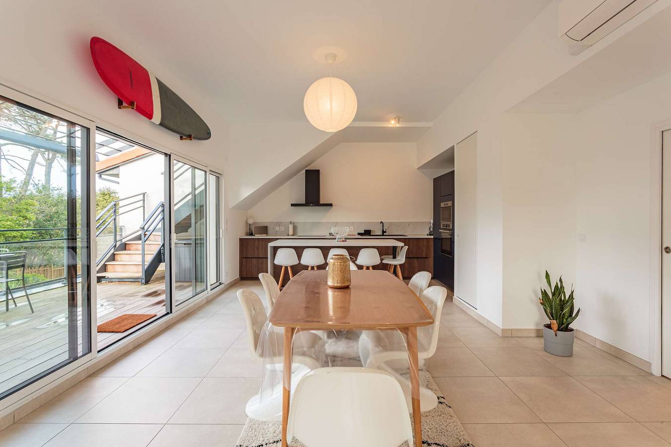 Apartamento entero, Appartement lumineux avec rooftop et jacuzzi. in Anglet, Region de Bayona