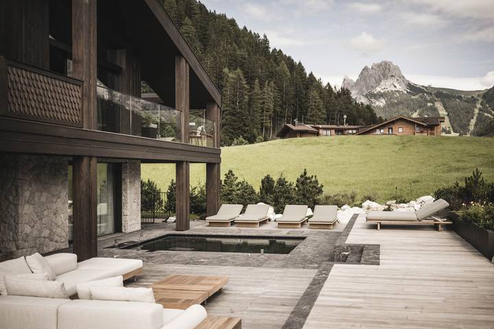 Chalet für 8 Personen, mit Sauna und Garten sowie Ausblick im Grödnertal - 2