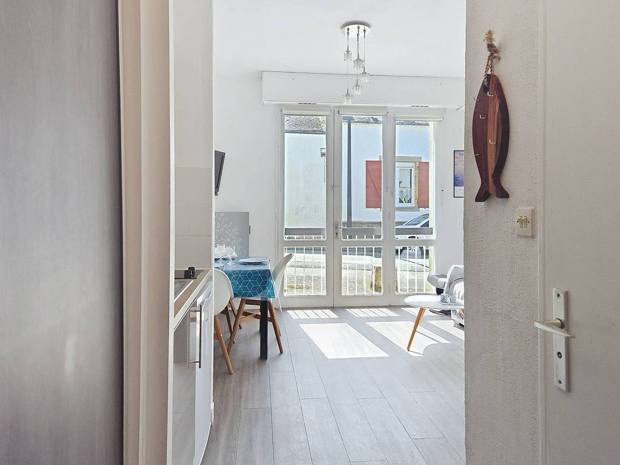 Appartement entier, Appartement douillet avec animaux - 2 pers. in La Trinité-sur-Mer, Côte des Mégalithes
