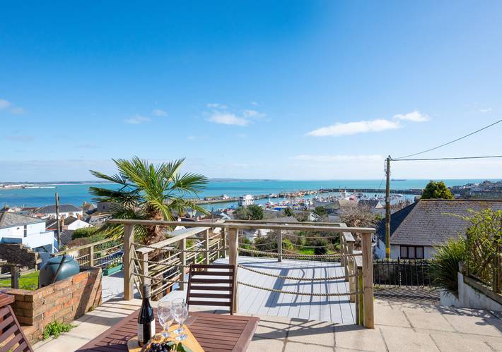 Holiday home for 6 people, with terrace, with pets in Cornwall
