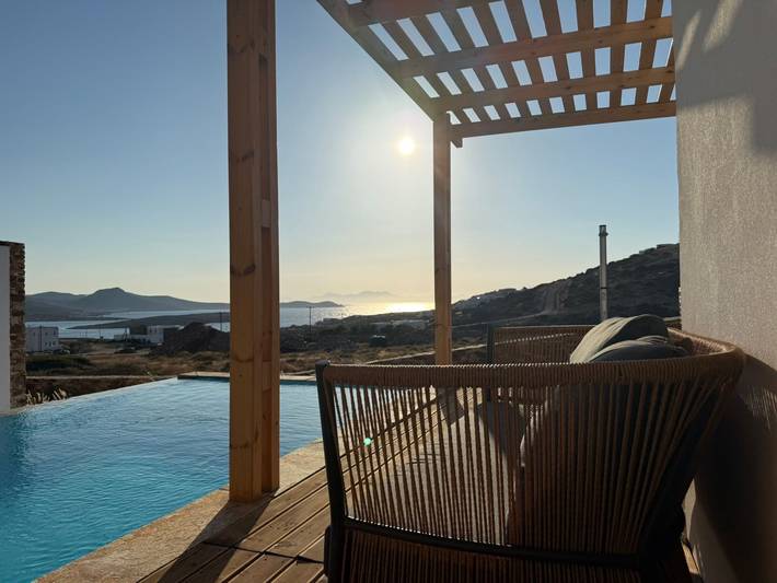 Location de vacances pour 4 personnes, avec Balcon dans Antiparos