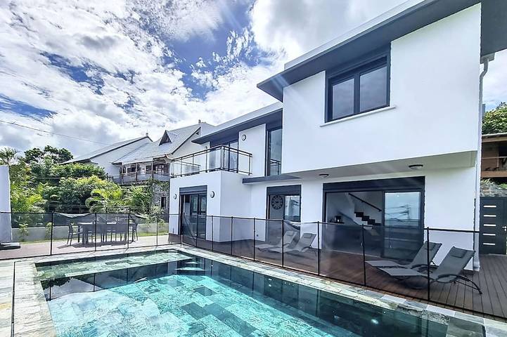 Chalet für 6 Personen, mit Garten in Saint-Paul