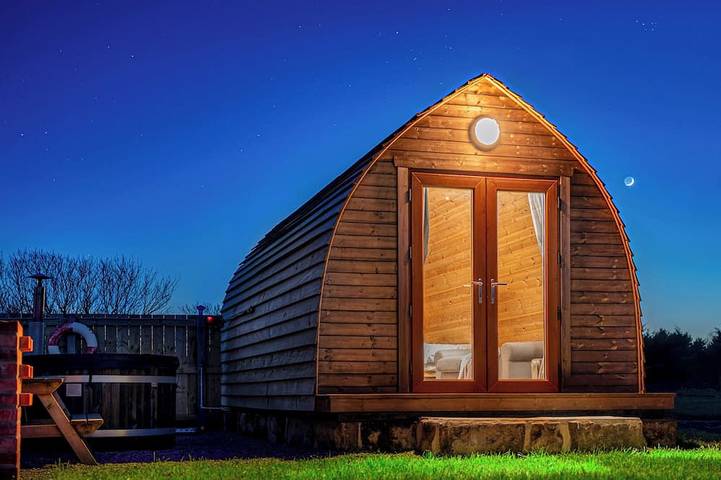 1 Schlafzimmer Unterkunft in Crimdon in County Durham