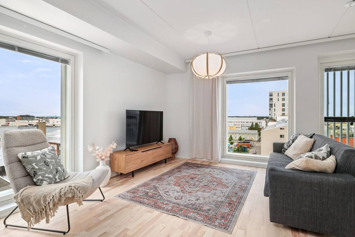 Ganze Wohnung, New 2Br Apt with Sauna | Stunning Skyline Views | Downtown in Oulu, Oulu und Umgebung