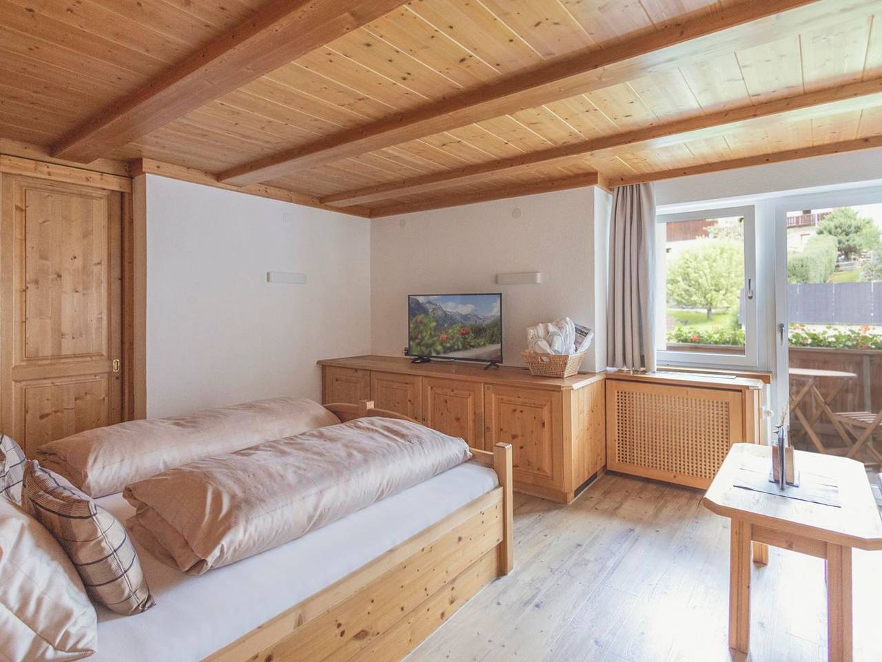 Alpengasthof Hohe Burg - Doppelzimmer Comfort in Stubaier Alpen, Trins