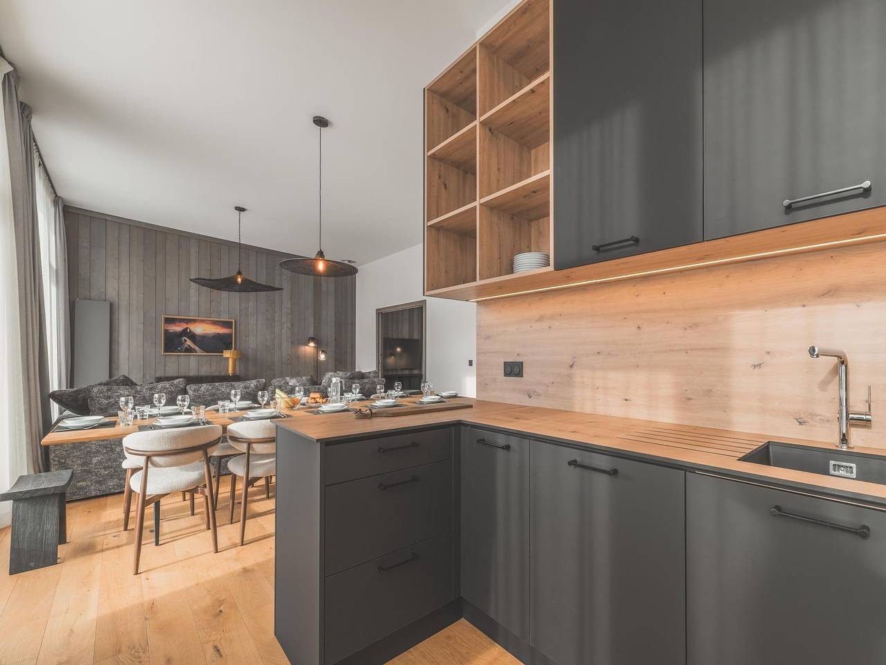 Apartamento entero, Apartment in Plan Peisey near Vanoise Park in Parque Nacional de Vanoise