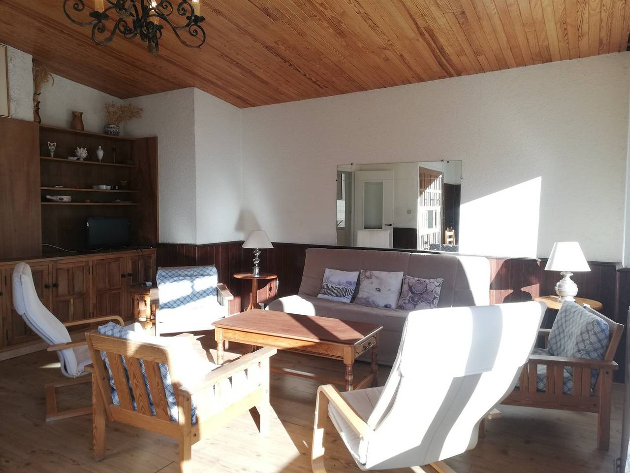 Apartamento entero, 3 Habitaciones 8 Pers. Sur/Oeste con Terraza y Vistas a Pistas in Pra-Loup, Uvernet-Fours