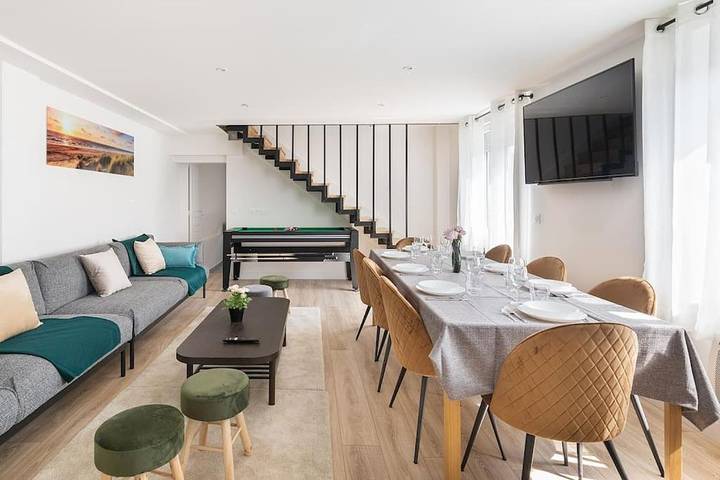 Gîte pour 12 personnes, avec jardin à Neuilly-sur-Marne - 3