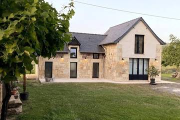 Gîte pour 4 personnes, avec jardin et vue à Perpezac-le-Blanc