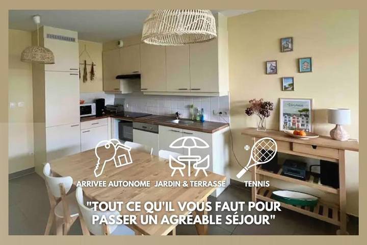 Location de vacances pour 4 personnes, avec jardin dans Golf de Wimereux