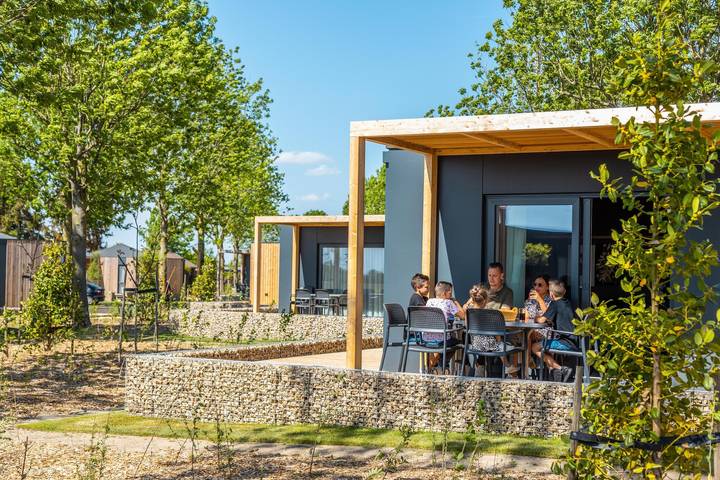 Chalet voor 6 personen, met tuin in Zuid-Limburg