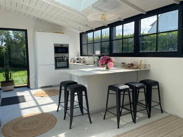 Location de vacances pour 5 personnes, avec jardin et vue dans Plage Pors Carn - 2