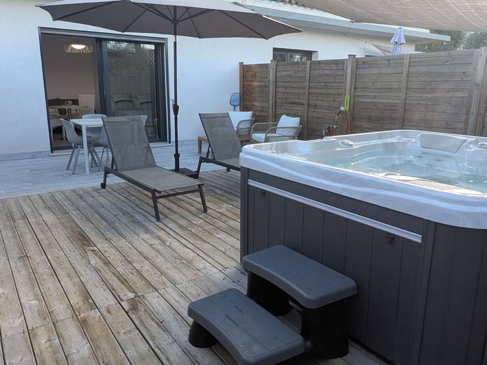 Appartement de vacances pour 2 personnes, avec jardin