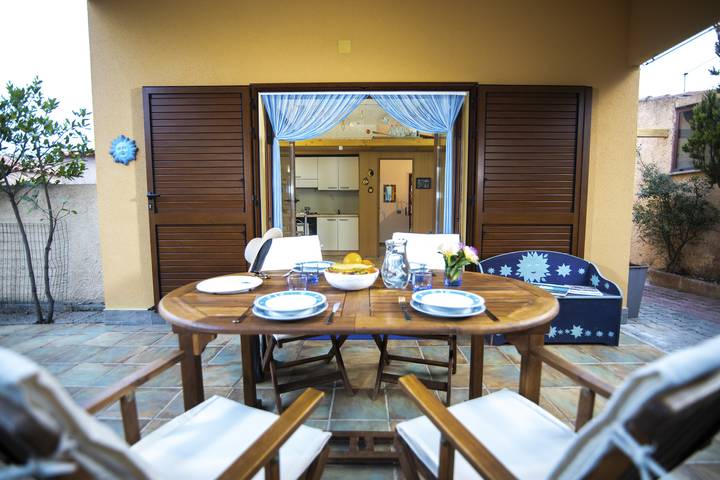 Ferienwohnung für 4 Personen, mit Terrasse in Palau (Sardinien)