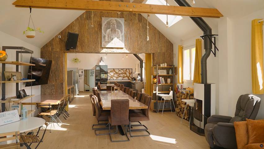 Gîte pour 43 personnes, avec jardin et sauna en Normandie - 3