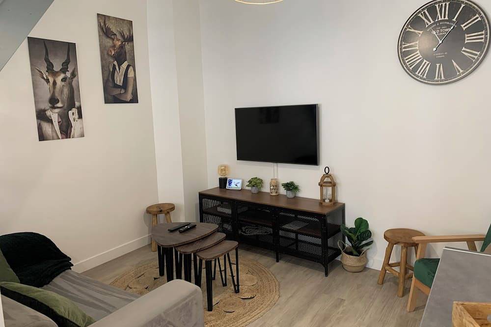 Ganze Wohnung, Duplex apartment in the center of Fontainebleau and 5 minutes from the forest! in Fontainebleau, Seine-et-Marne